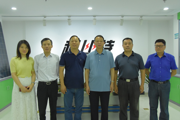 长沙市政协主席、党组书记文树勋一行莅临明博网页版登录界面防雷走访调研